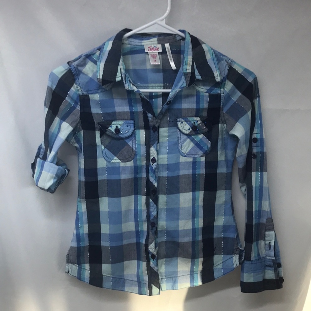 Justice Button-up Shirt